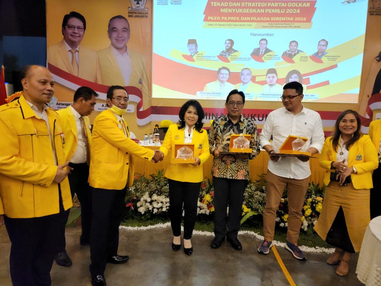 DPD Partai Golkar DKI Jakarta Gelar Seminar Hukum Pemilu: Tekad dan Strategi Sukseskan Pemilu 2024