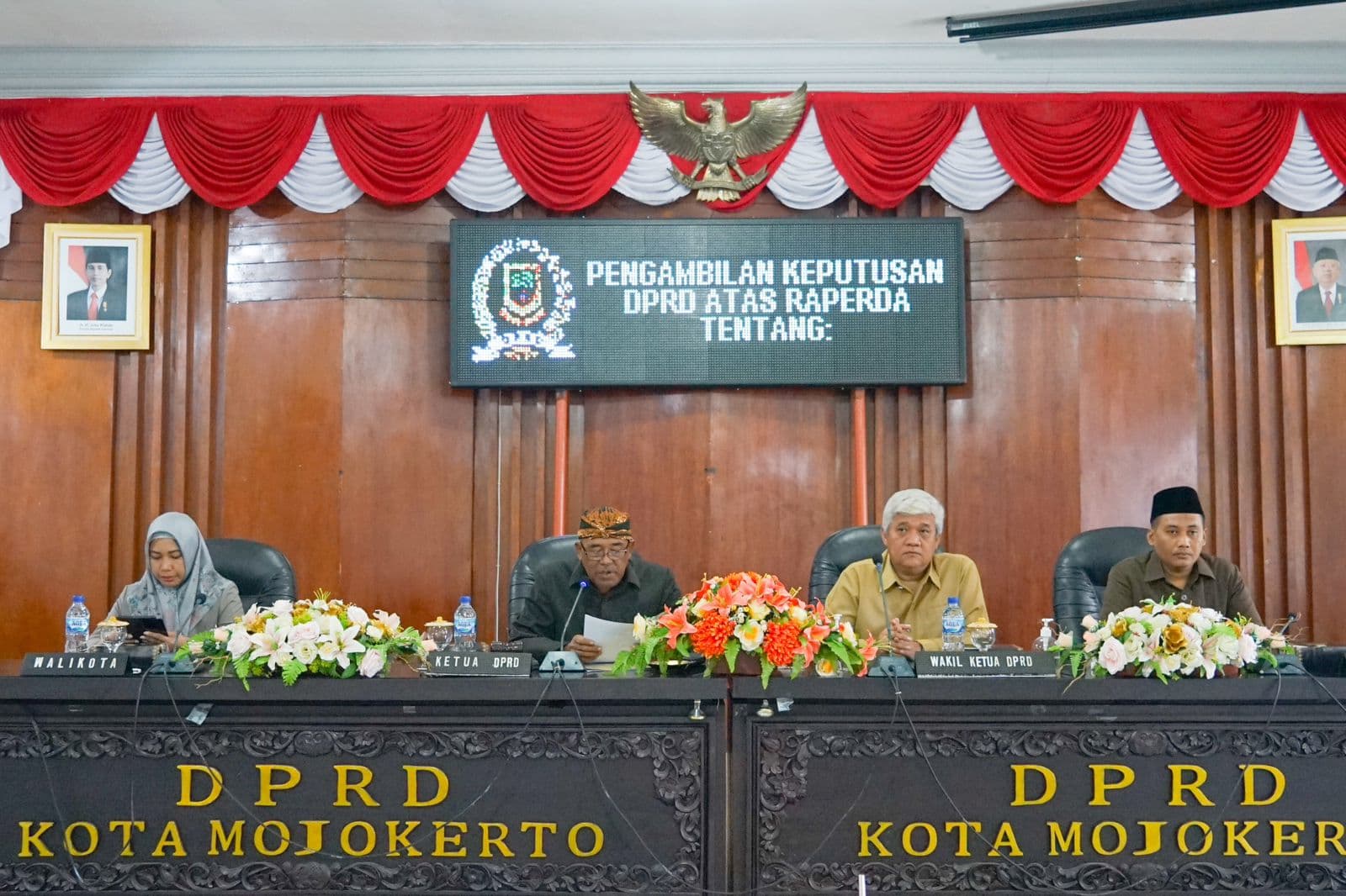 DPRD Kota Mojokerto Setujui Raperda RTRW 2023 - 2043 Menjadi Perda