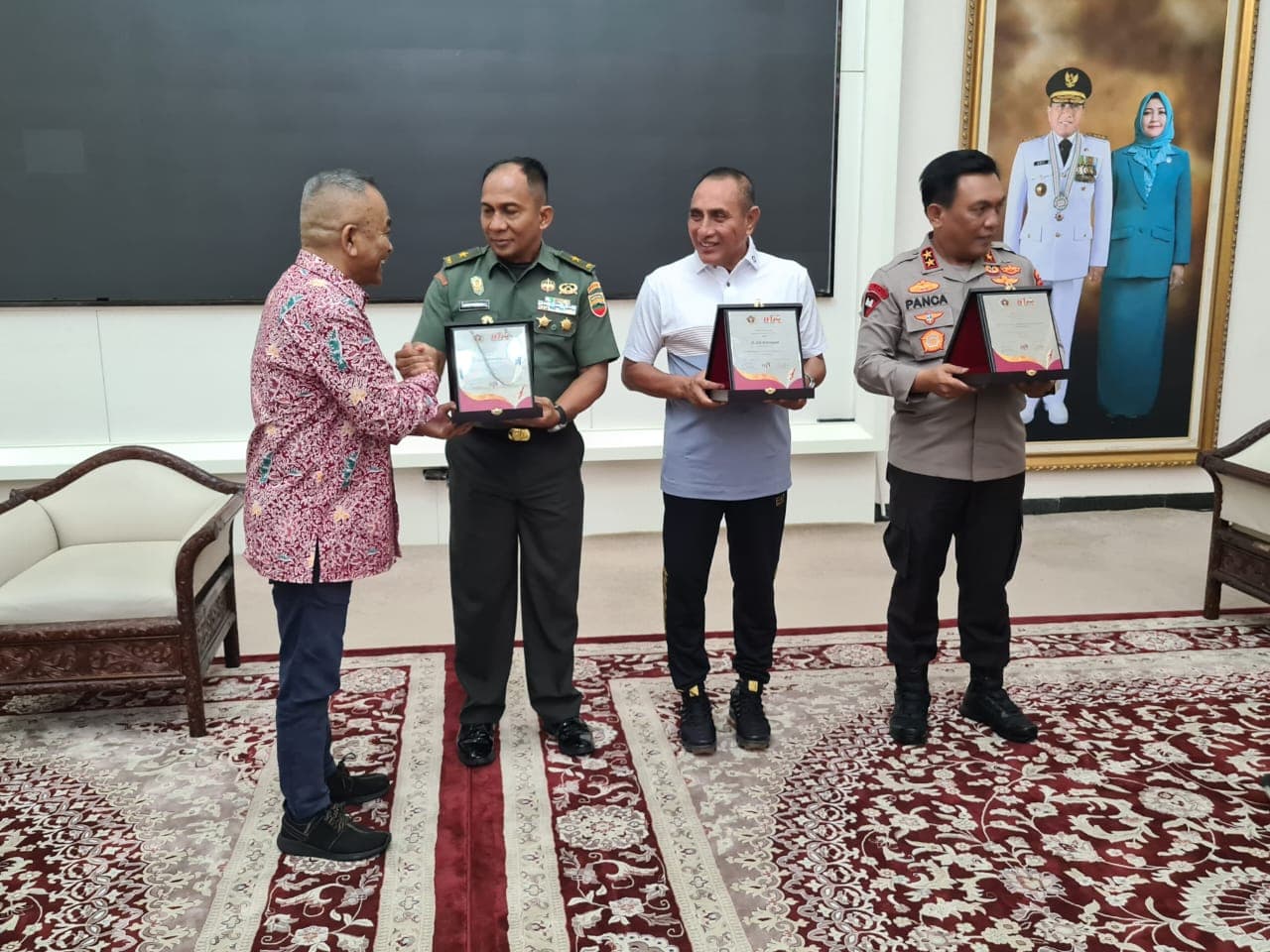 HPN 2023 Berjalan Sukses, Ketum PWI Pusat Apresiasi Gubsu Edy dan Jajarannya