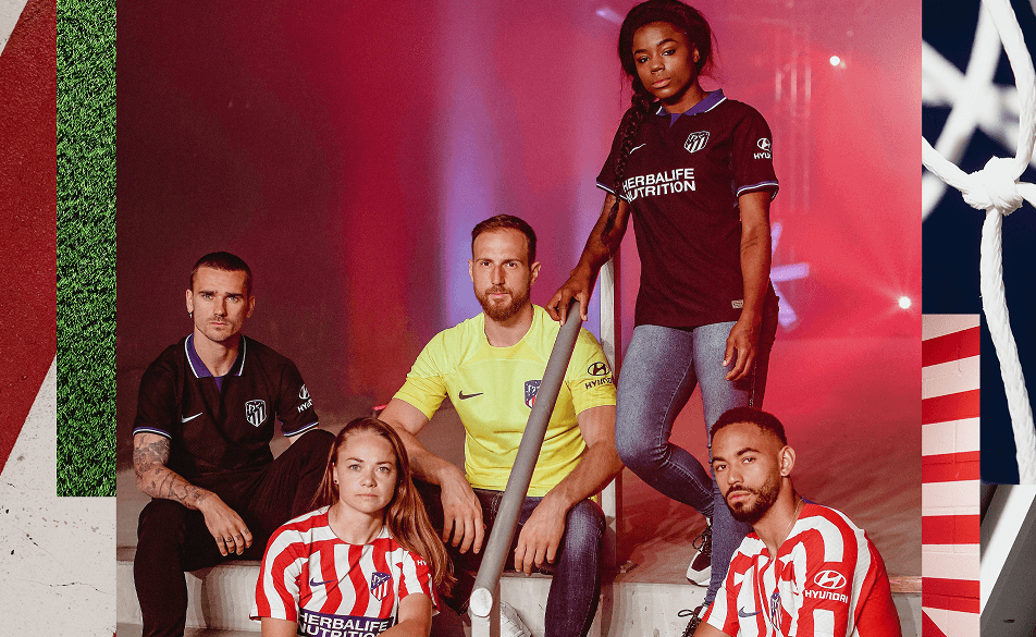 Atletico Madrid Luncurkan Jersey Baru untuk Musim 2022/2023
