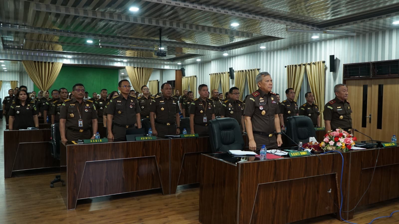 Kajati Sumut dan Jajaran Ikuti Kunker Virtual Jaksa Agung RI, Penanganan Perkara Harus Efektif, Efisien, dan Berkemanfaatan