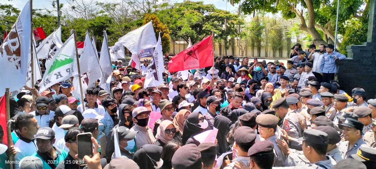 Ratusan Petani Blitar Geruduk Kantor Pemkab, Tuntut Tuntaskan Konflik Agraria
