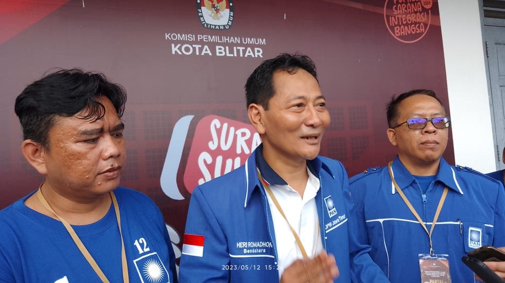 Usung 25 Bacaleg, PAN Kota Blitar Pasang Target 3 Besar Pada Pemilu 2024