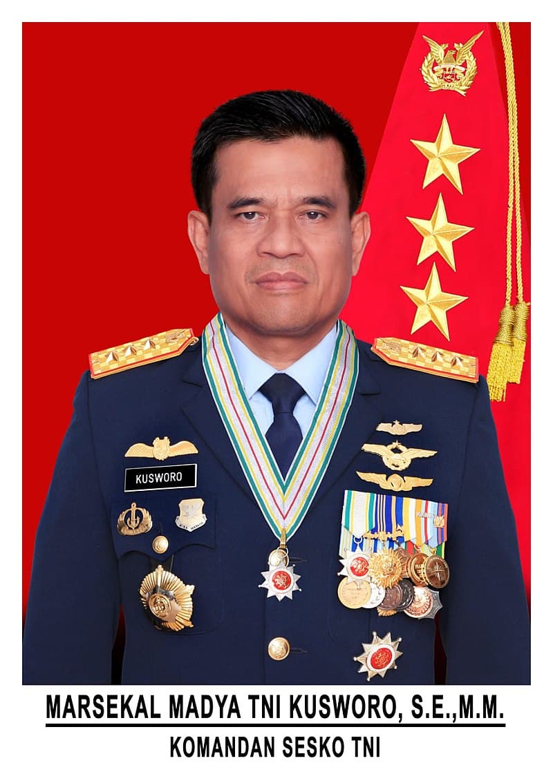 Marsdya TNI Kusworo Dilantik Jadi Kabasarnas