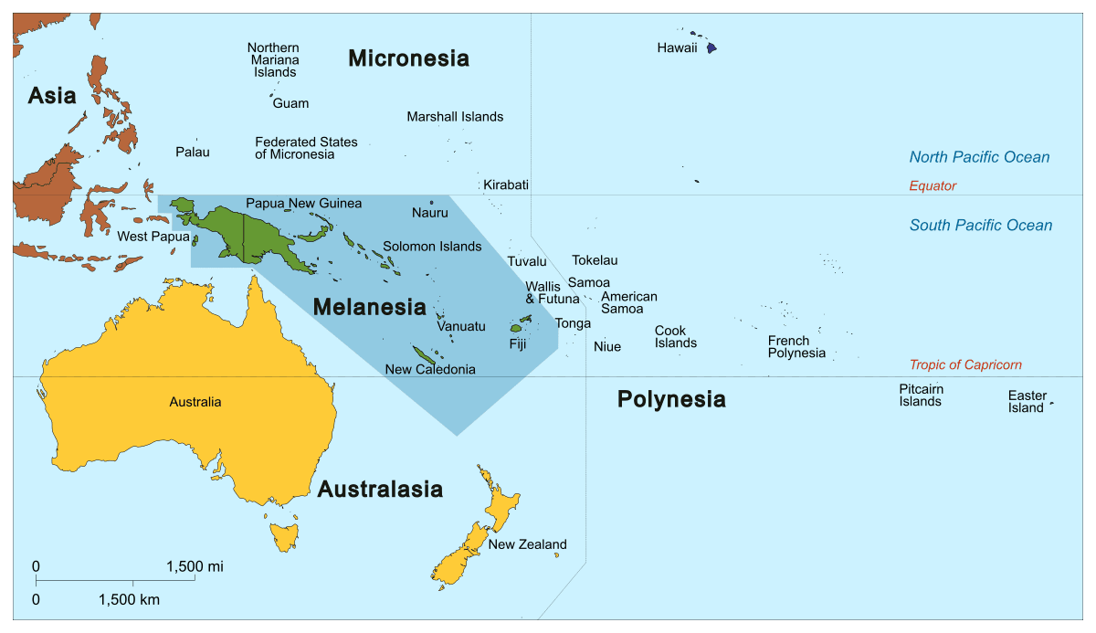 Mengenal Lebih Dekat Melanesia, Polinesia dan Mikronesia