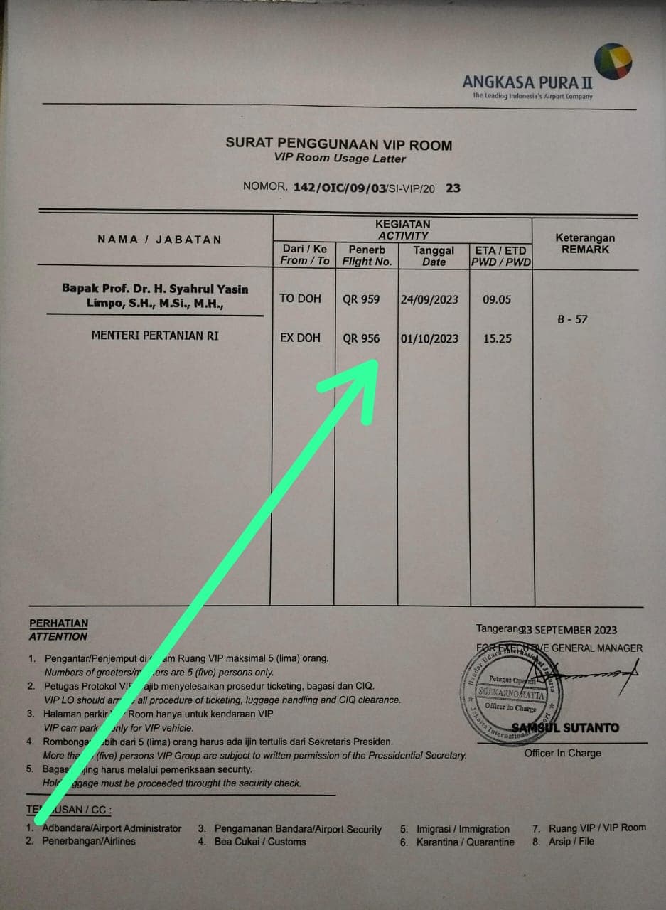 Besok Mentan Syahrul Limpo Pulang dari Luar Negeri, Langsung Ditangkap?