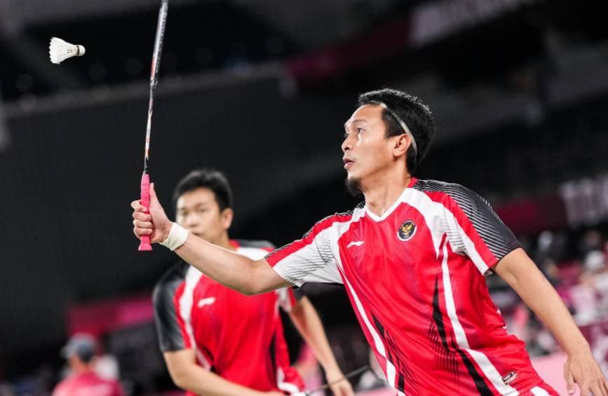 Hasil Bulutangkis Olimpiade Tokyo 2020 : 'The Daddies' Melaju ke Semifinal