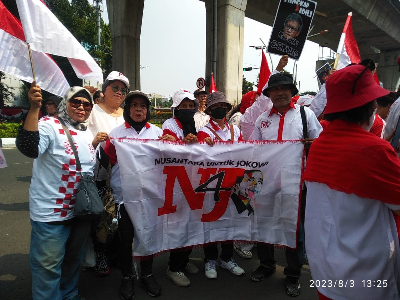N4J DKI Jakarta Desak Polri Tangkap Rocky Gerung