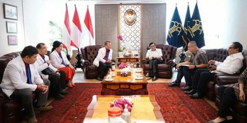 Menkum-HAM dan PDSI Bahas Rencana Revisi UU Praktik Kedokteran