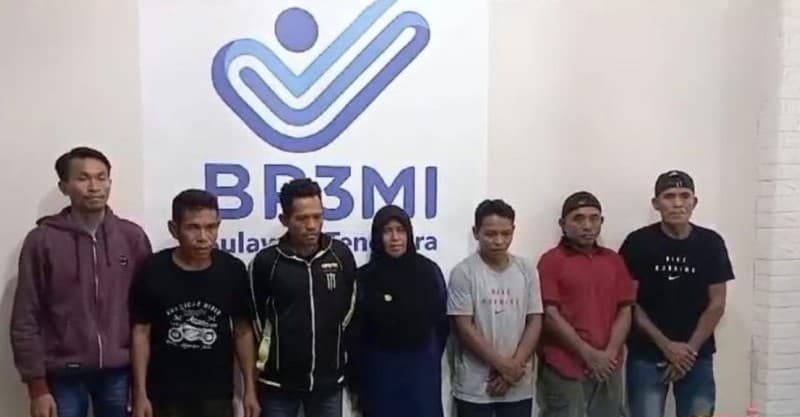 BP3MI Sultra Pulangkan 7 Calon PMI Non-Prosedural Asal Muna Barat