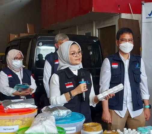 Gerebek Pabrik Kosmetik di PIK, BPOM Sita Rp 7,7 Miliar