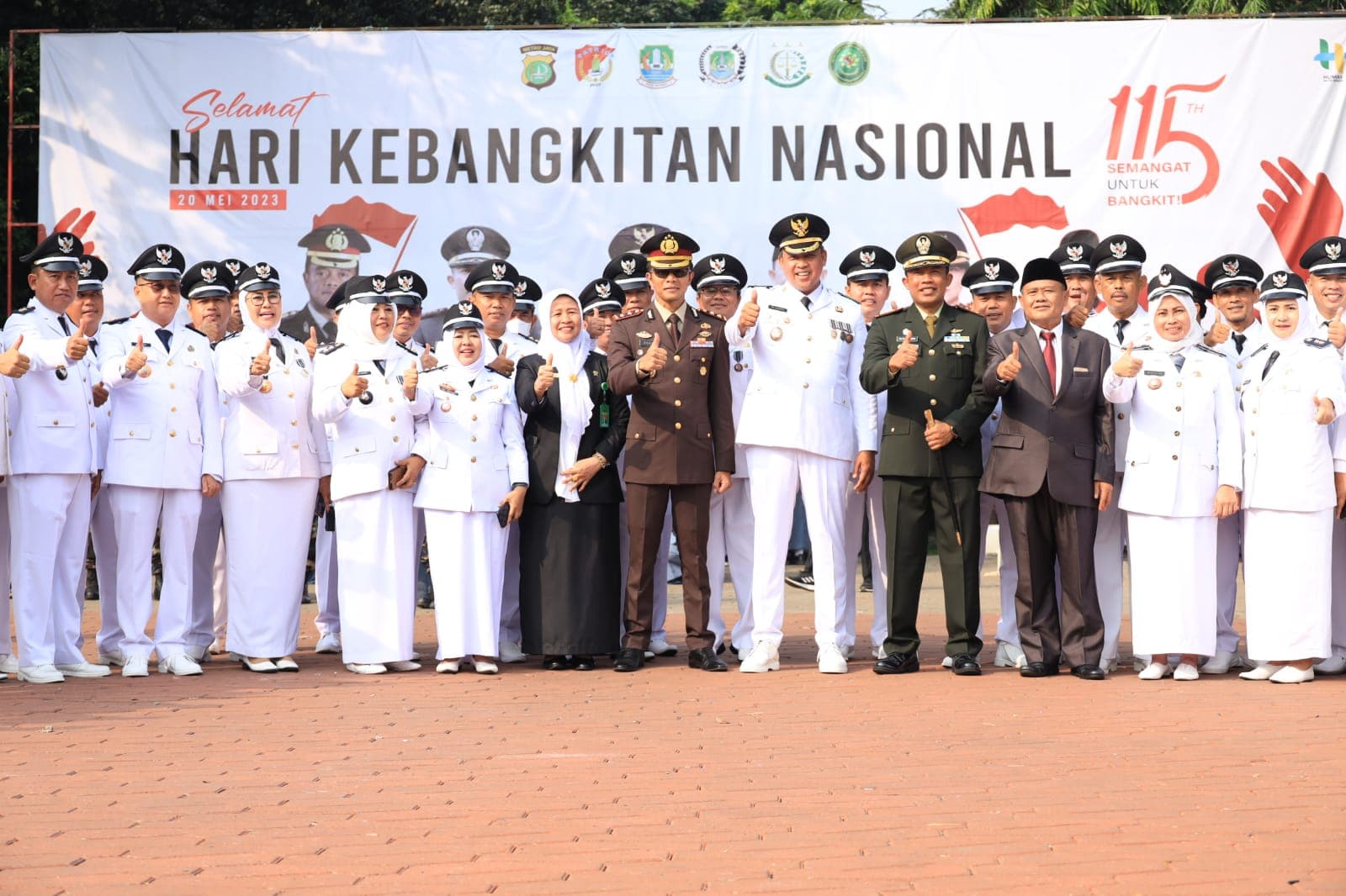 Plt Wali Kota Bekasi Jadi Inspektur Upacara Hartiknas ke-115 Tahun