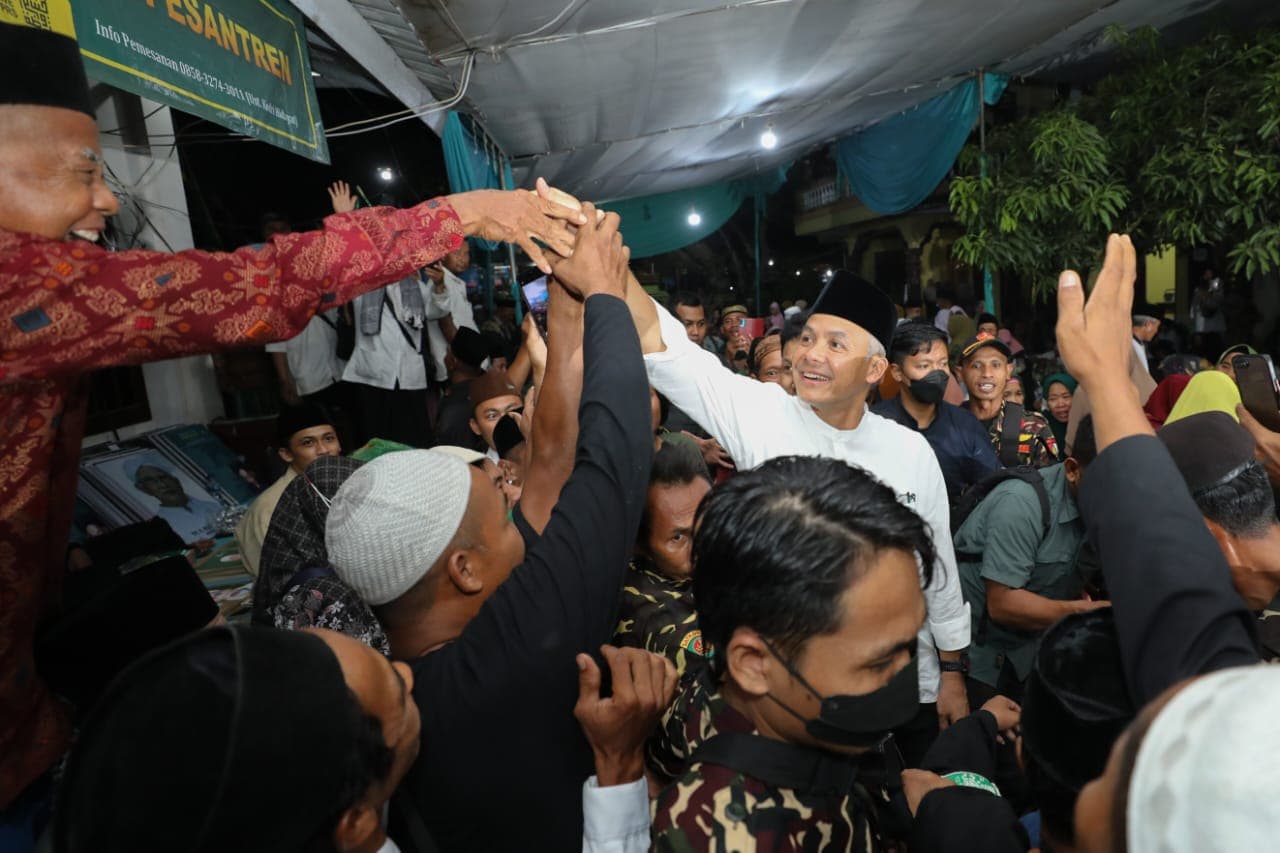Kiai Hingga Masyayikh se-Sumsel dan Sumbar Yakin Ganjar Peduli Pesantren