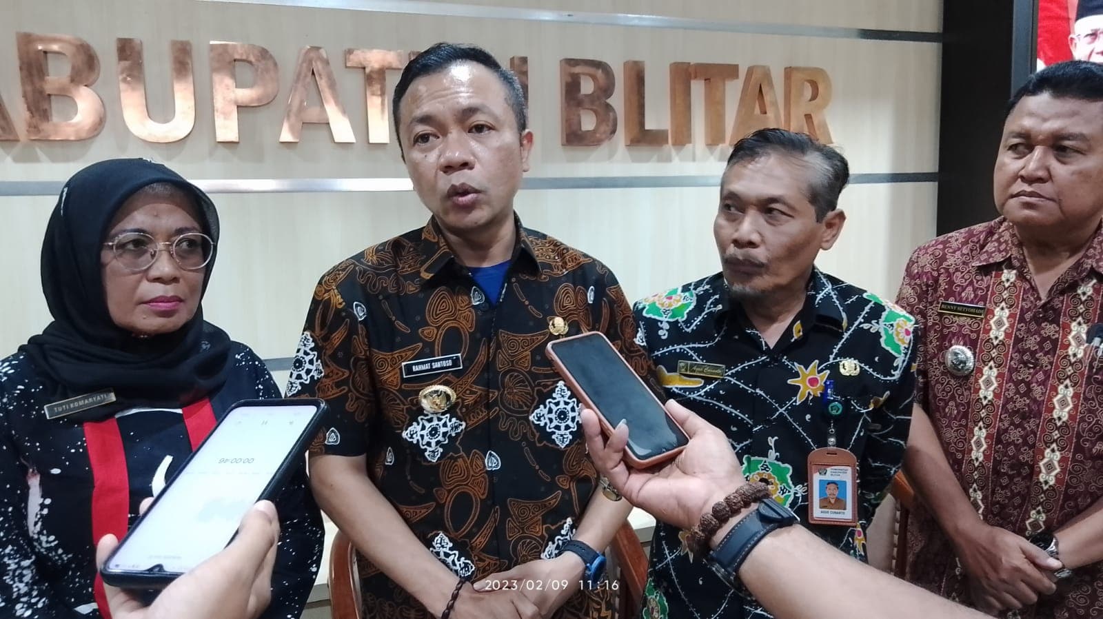 Status Jalan Bantu PT RMI Dipersoalkan Warga Rejoso, Wabup Blitar Gelar Rapat Koordinasi