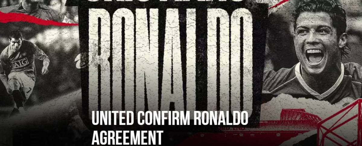 Resmi, Ronaldo Kembali ke Manchester United