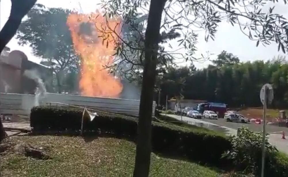 Ada Suara Ledakan dan Semburan Api, Rest Area KM 86 Tol Cipali Ditutup Sementara