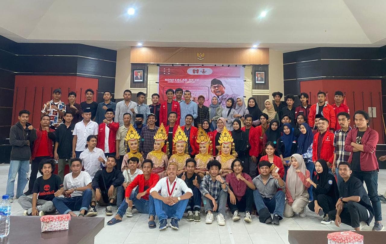 Sukses Gelar Konfercab, Rasmin Jaya dan Eri Hermawan Nahkodai GMNI Kendari