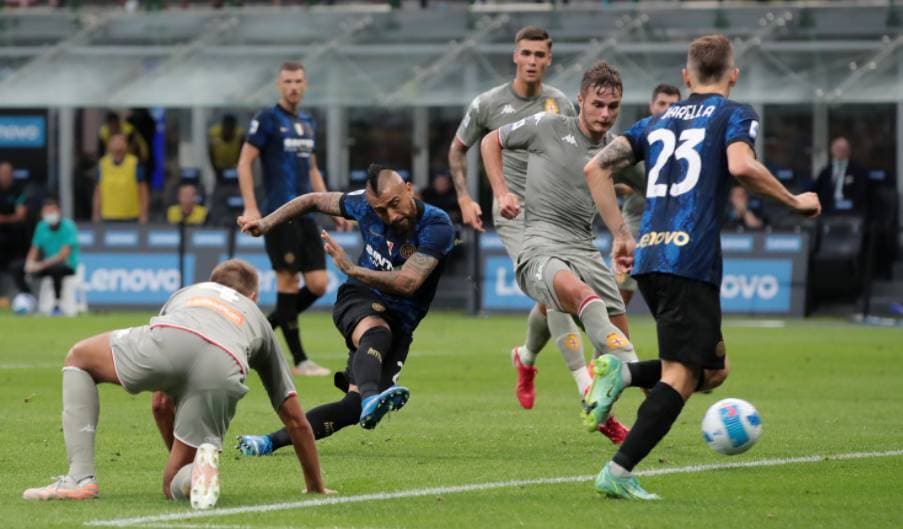 Hasil Serie A : Inter Milan Libas Genoa 4-0