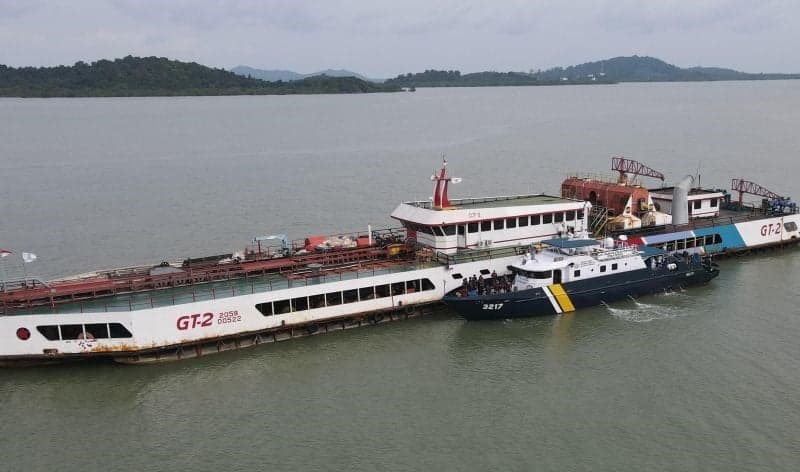 KKP Hentikan Aktivitas Kapal Pengeruk Pasir Timah