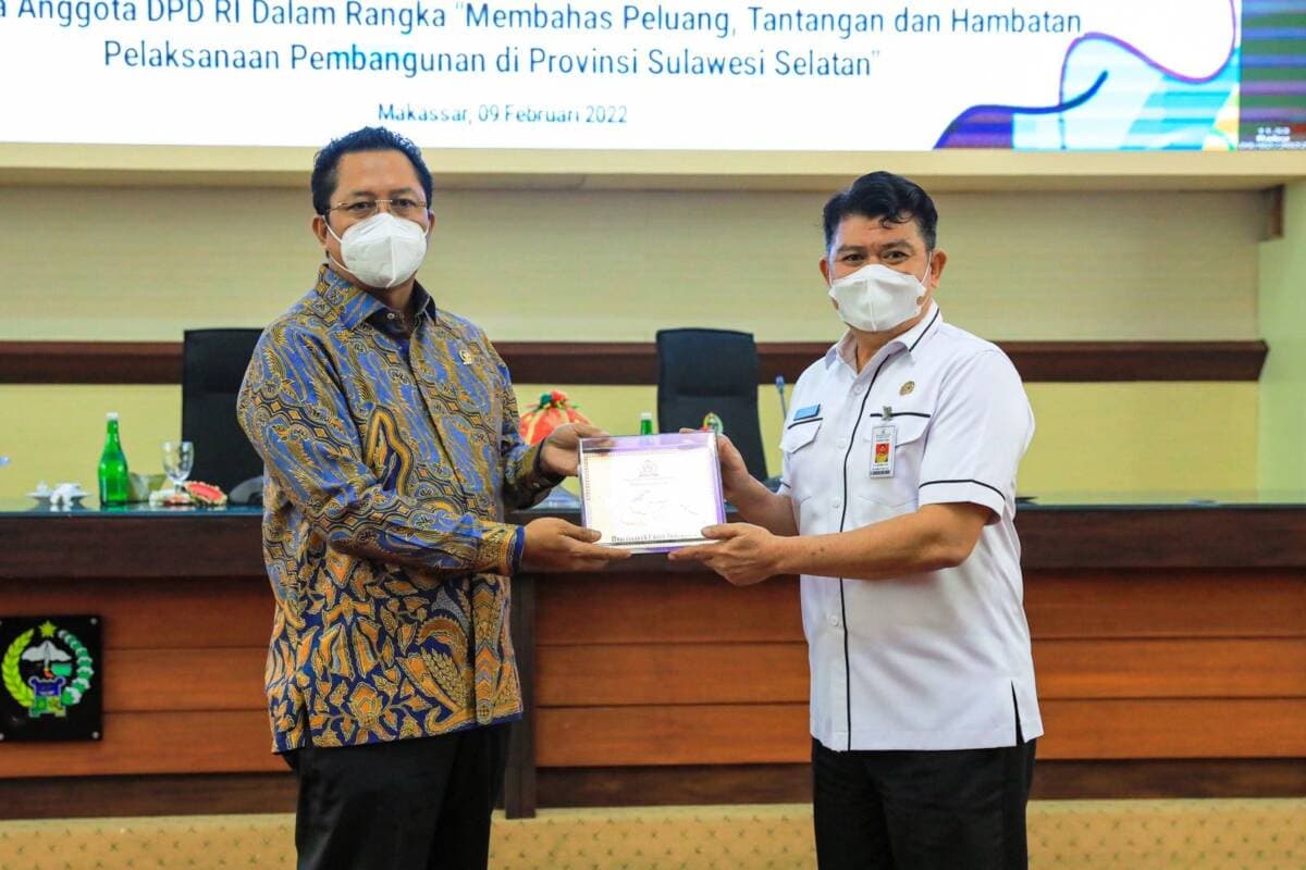 DPD: Keberadaan IKN juga Berdampak Positif Bagi Sulawesi Selatan
