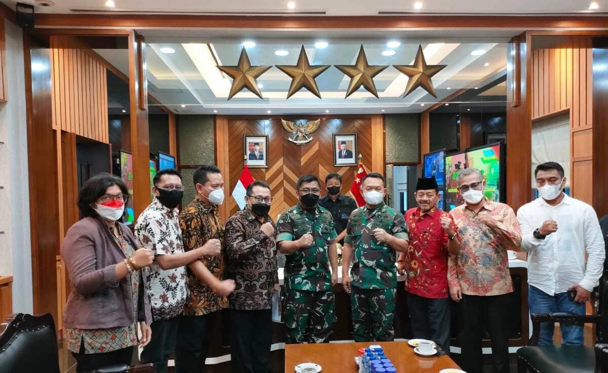 KSAD Ajak Serikat Media Siber Indonesia Perkuat Ideologi Pancasila dan NKRI