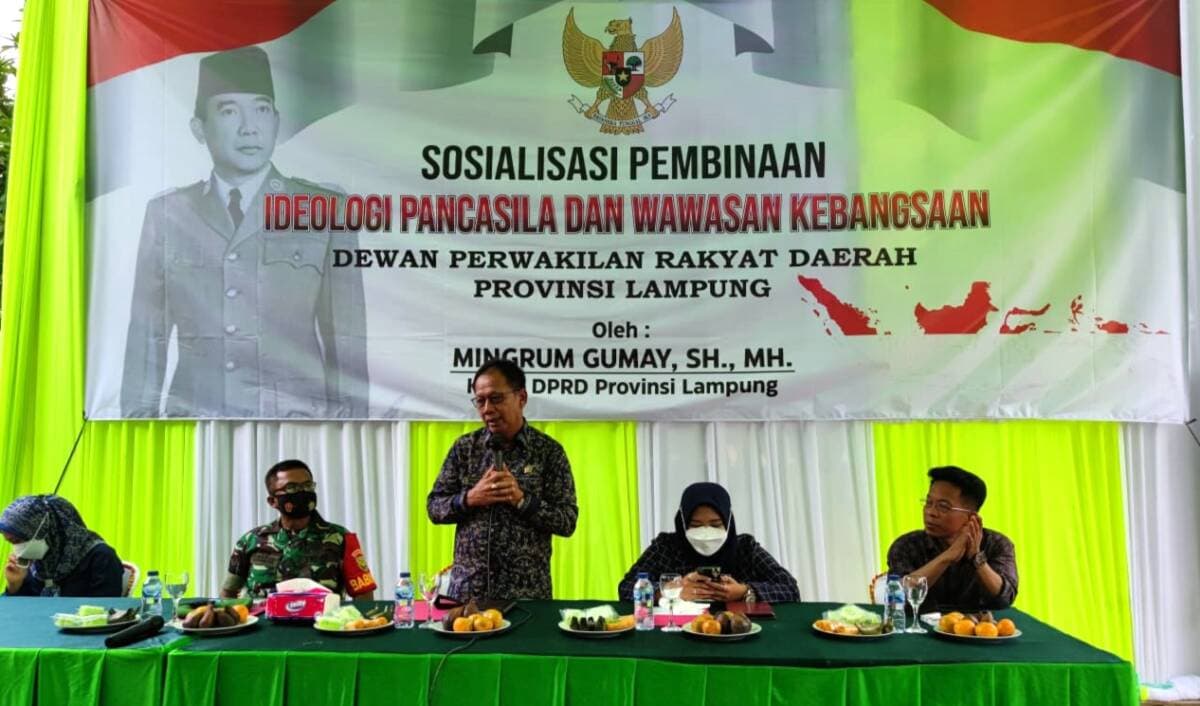 Warga Sukajawa Diingatkan Nilai Penting Pancasila dan Wawasan Kebangsaan