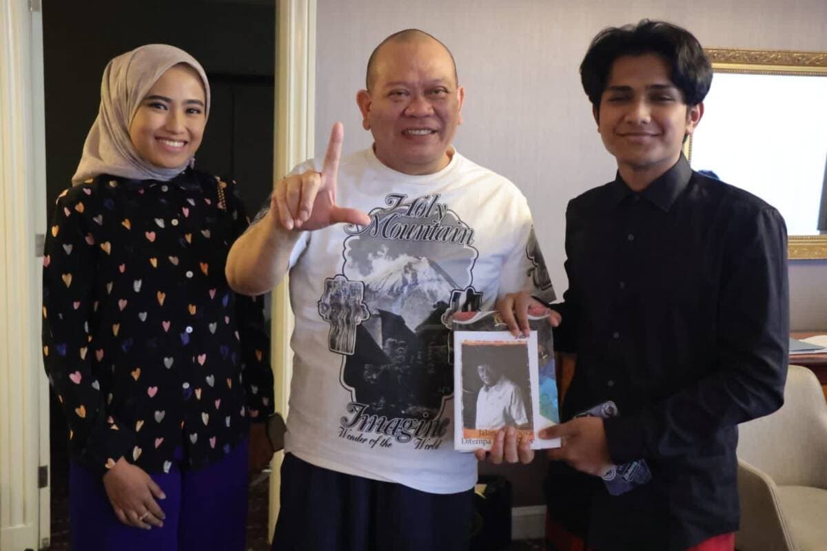 Bertemu Kreator TikTok Husain Basyaiban, Ketua DPD Dorong Milenial Melek Politik