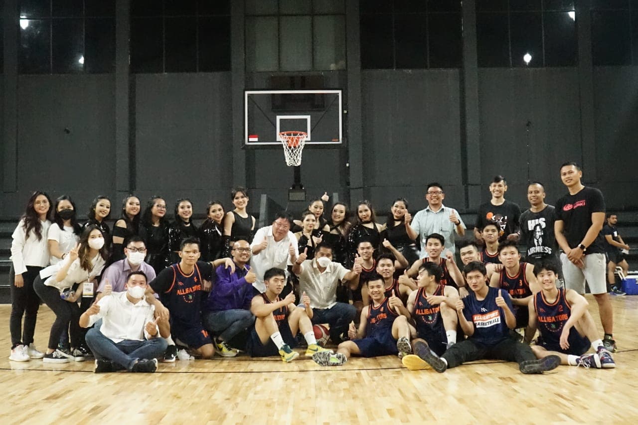 Maruarar Sirait dan Ivan Sadik Semangati Alligators Klub Basket Unpar, Siap Berlaga di IBL 2023