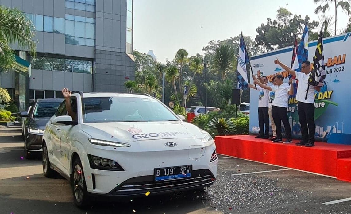 Touring PLN Jakarta-Bali Pembuktian Mobil Listrik Lebih Irit