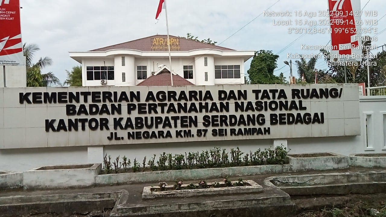 LSM PETIR Beberkan Sejumlah Dugaan Korupsi di BPN Sergai