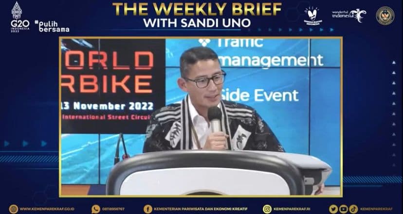 Menparekraf Pastikan Sirkuit Mandalika Lombok Siap Gelar Event WSBK 2022
