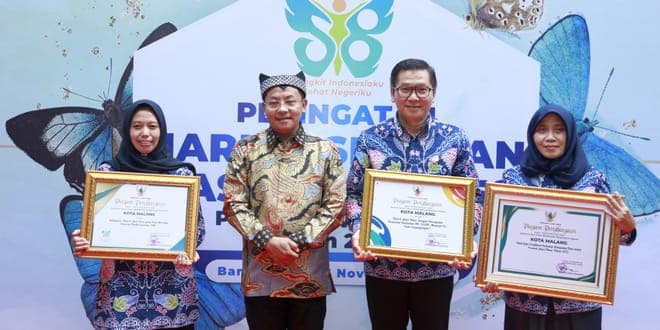 Kota Malang Sabet Tiga Penghargaan Bidang Kesehatan