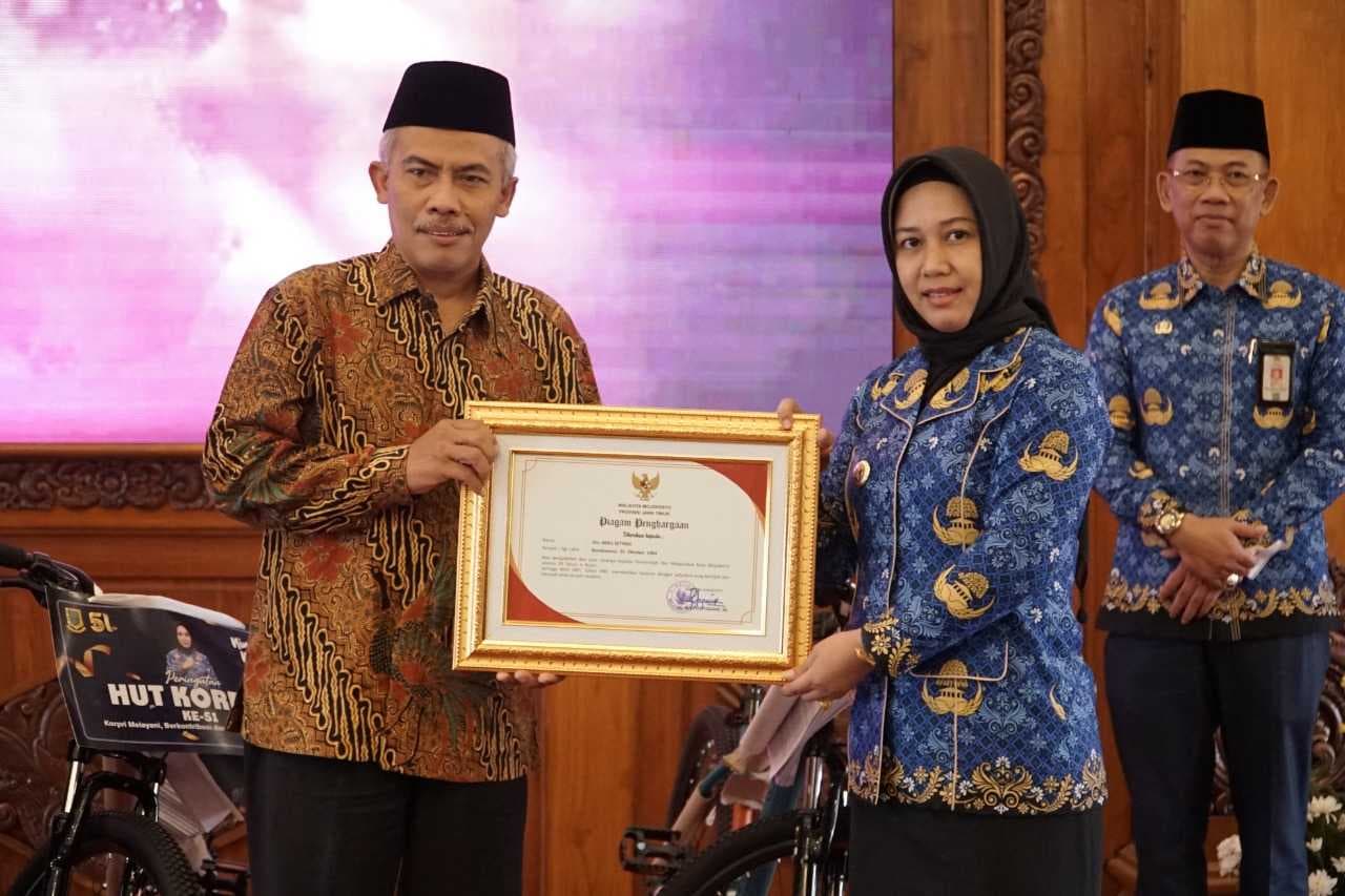 HUT Korpri ke-51, Wali Kota Ajak Kuatkan Komitmen untuk Prestasi Kota Mojokerto