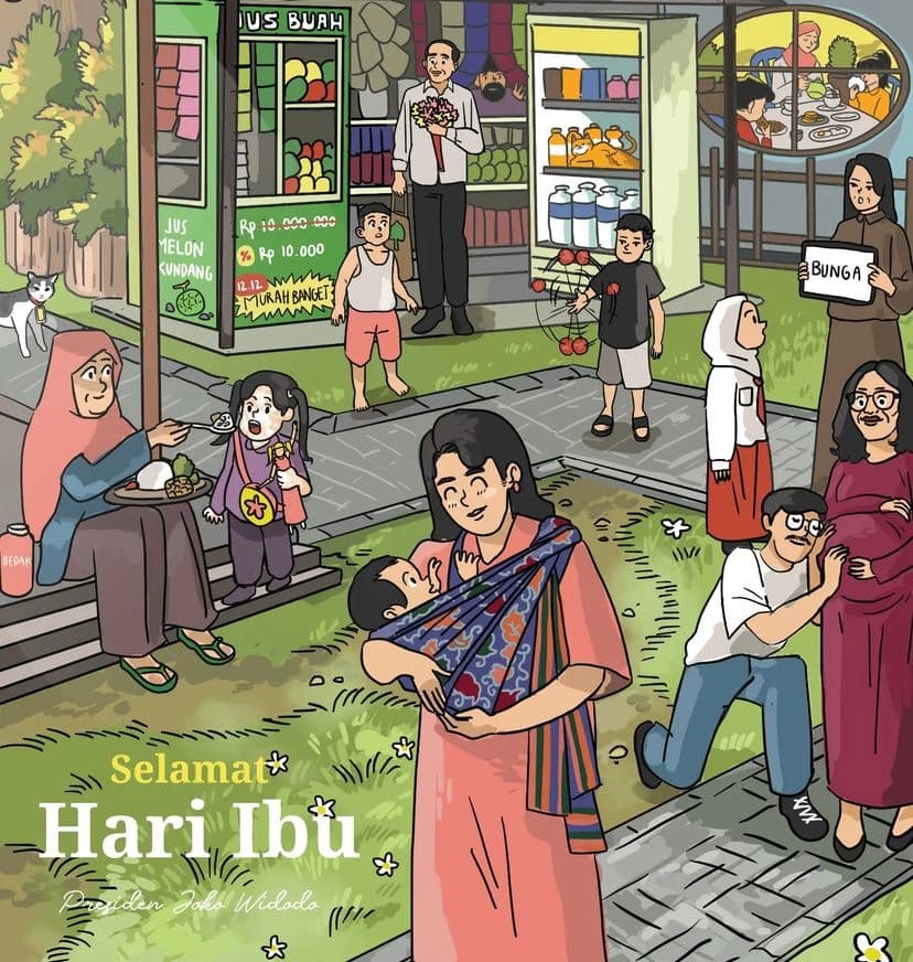 Peringati Hari Ibu, Jokowi: Perempuan Indonesia Memanggul Peran Penting Perjalanan Bangsa