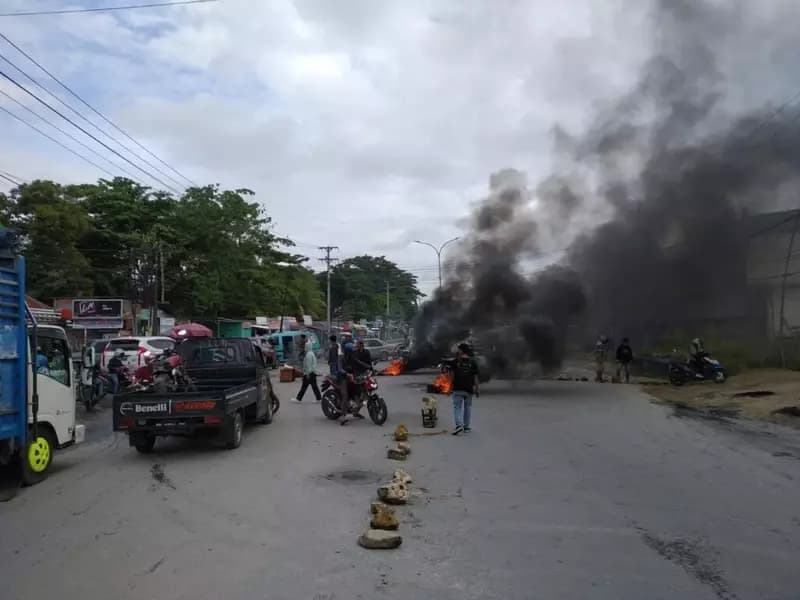 GMNI Kota Kendari Sayangkan Tindakan Polda Sultra Bubarkan Demonstrasi yang Menuntut Penghina Suku Muna Agar Ditangkap