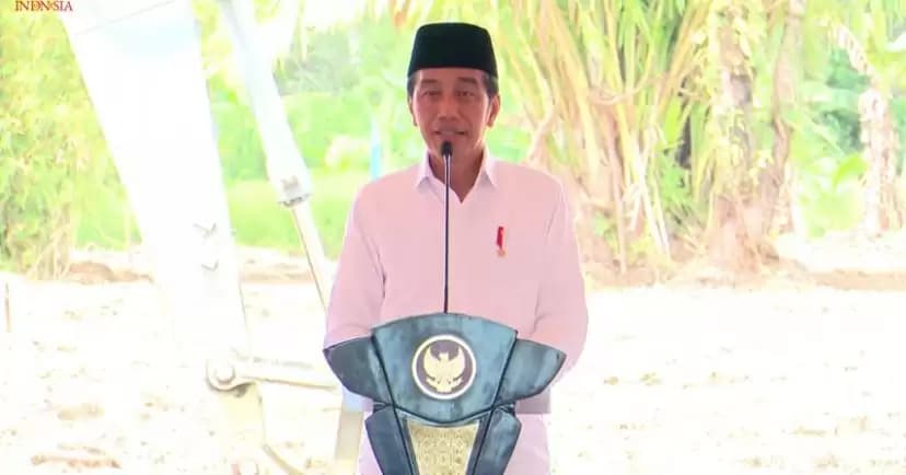 Joko Widodo Groundbreaking RS Muhammadiyah Sorong