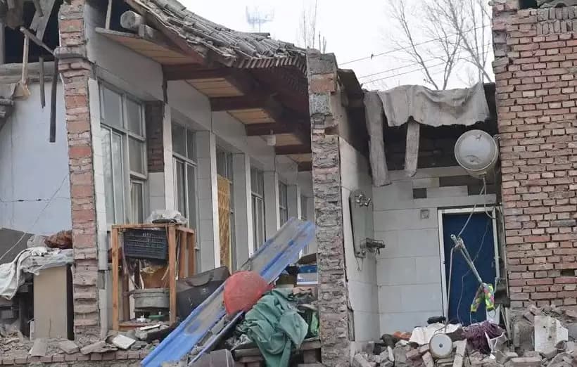 Korban Gempa China Bertambah Jadi 126 Orang