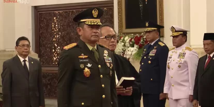 Letjen Maruli Simanjuntak Resmi Dilantik Jadi KSAD