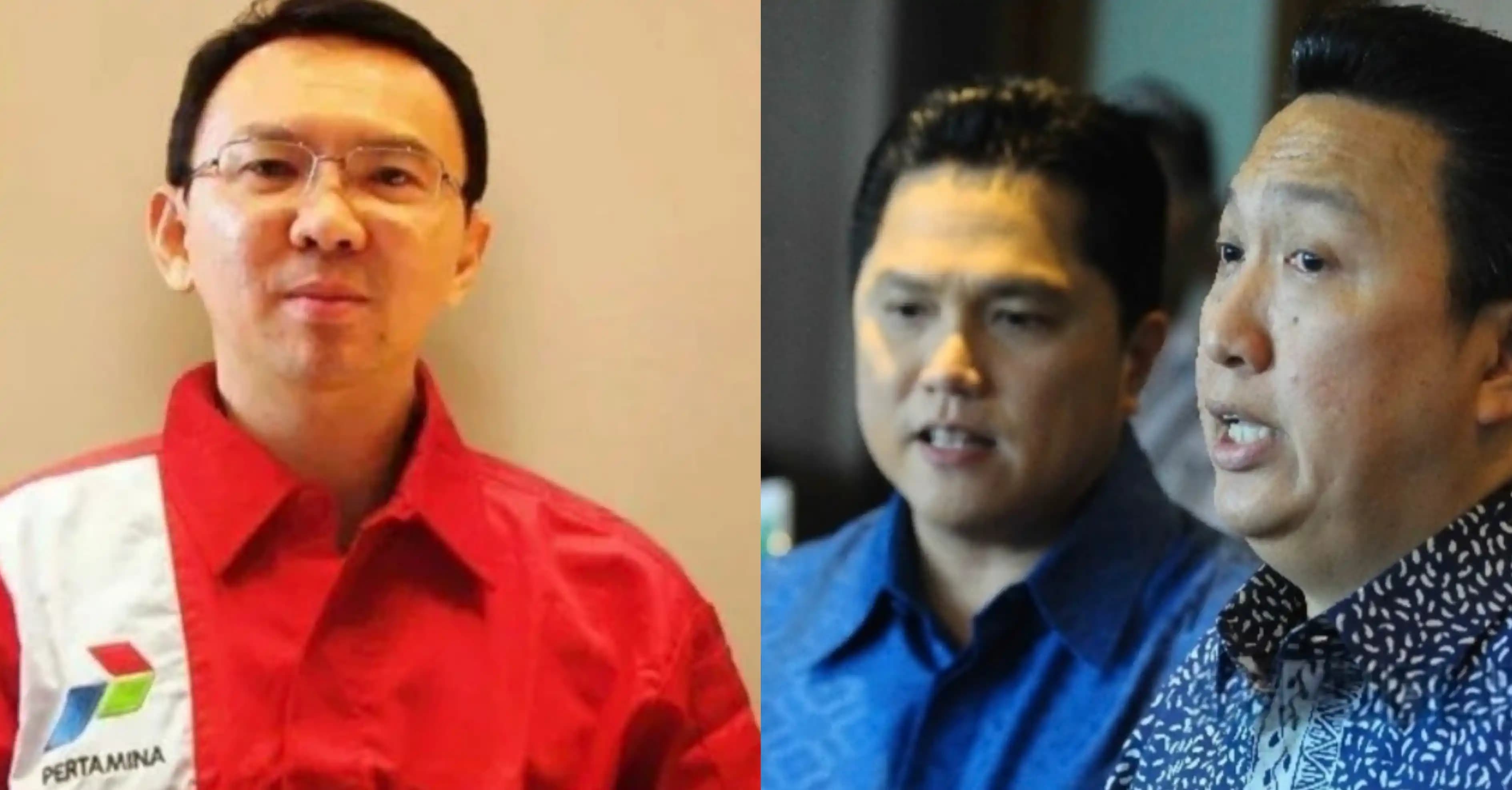 Ahok Erick Boy Thohir