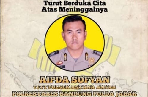 Polisi yang Gugur Akibat Bom Bunuh Diri Bernama Aiptu Sofyan