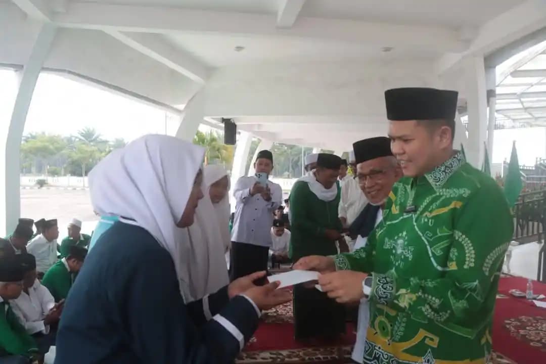 Ajak Bersatu Hadapi Tantangan Sosial, Wabup Sergai Peringati Harlah NU