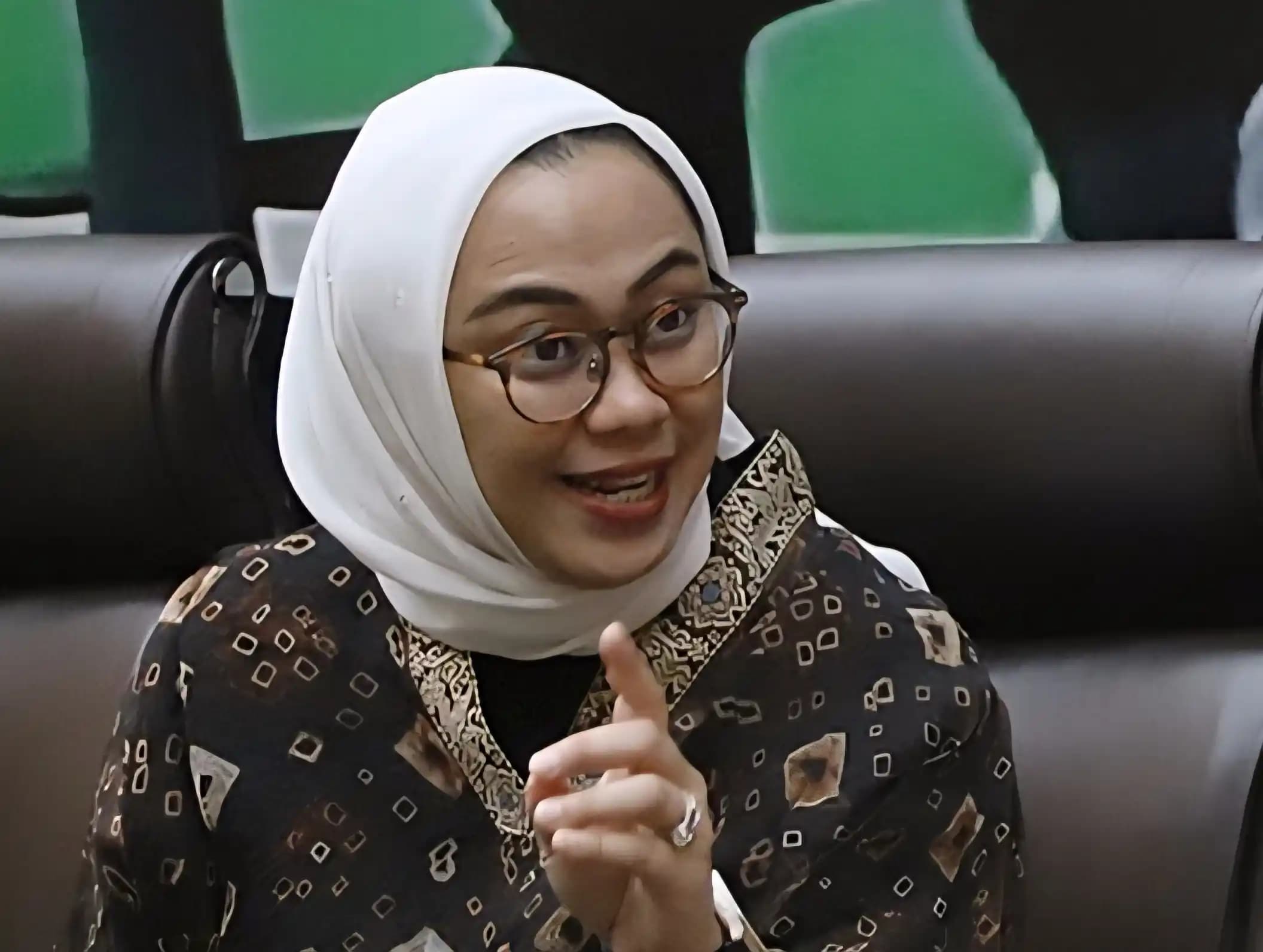 Anggota Komisi IX DPR RI dari Fraksi Partai Demokrat, Cellica Nurrachadiana. (Foto. Rizal)