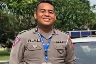 Anggota Polantas Brigadir RAT