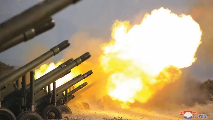 AS Sebut Korea Utara Pasok Senjata Artileri ke Rusia Lewat Negara Ketiga