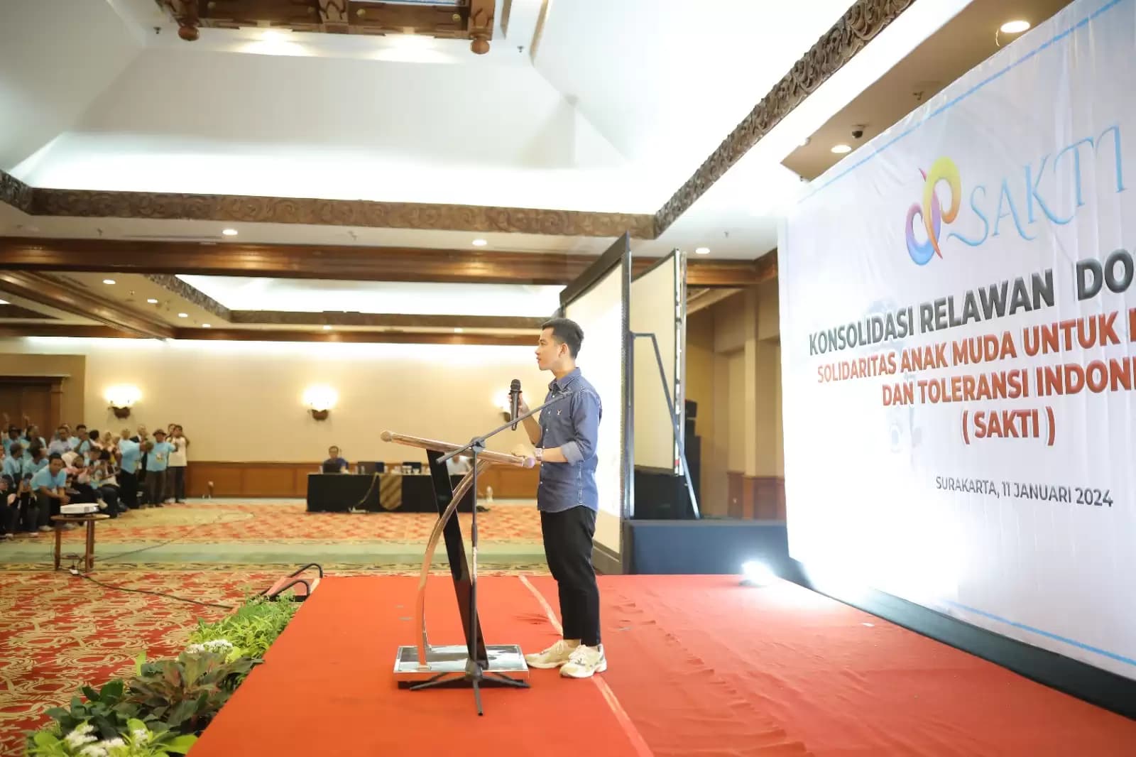 Relawan Sakti Gelar Kick Off Gerakan Door to Door 2 Juta Rumah untuk Menangkan Prabowo-Gibran