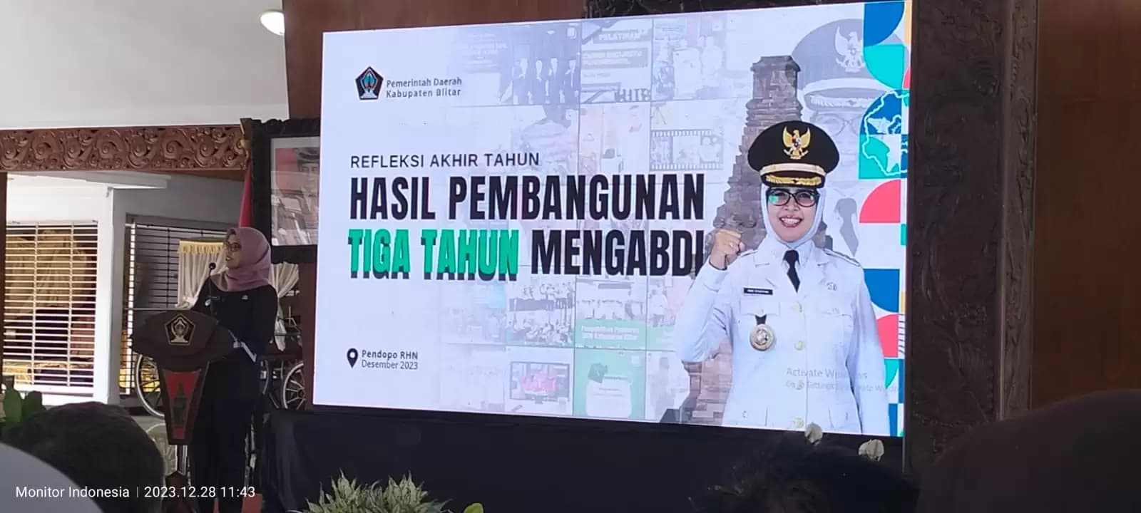 Refleksi 3 Tahun Mengabdi, Bupati Blitar Ajak Semua Bersinergi Bangun Kabupaten Blitar