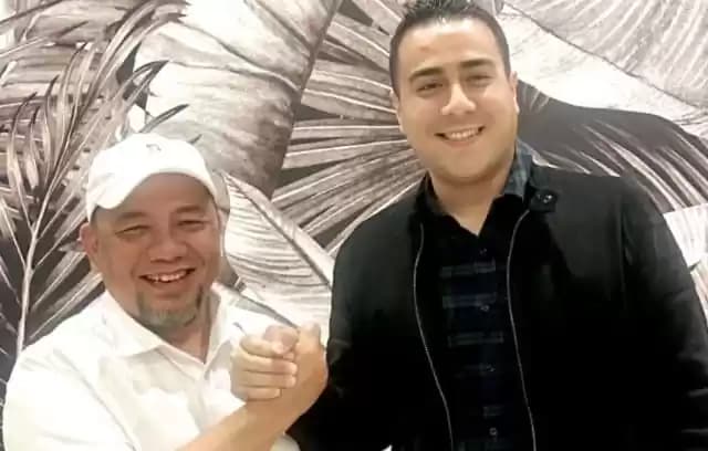 Bacalon Wali Kota Bekasi, Heri Koswara Salam Komando dengan Kader Golkar, Nofel Saleh Hilabi