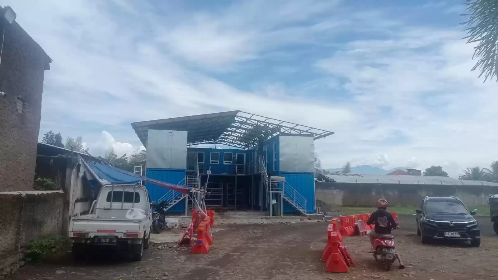 Bangunan Ruangan Arsip Kendaraan di Kantor Samsat Rancaekek