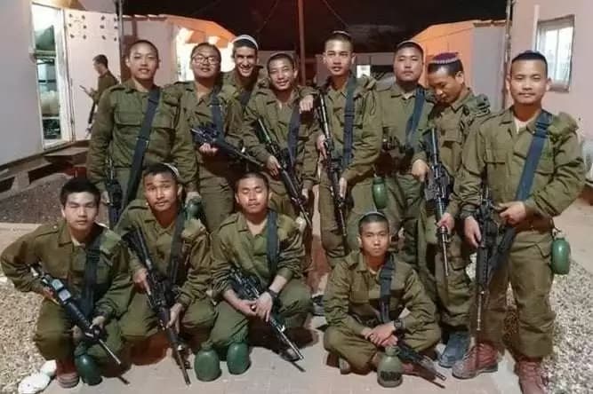 Kelompok Bnei Menashe, Orang India di Barisan Israel