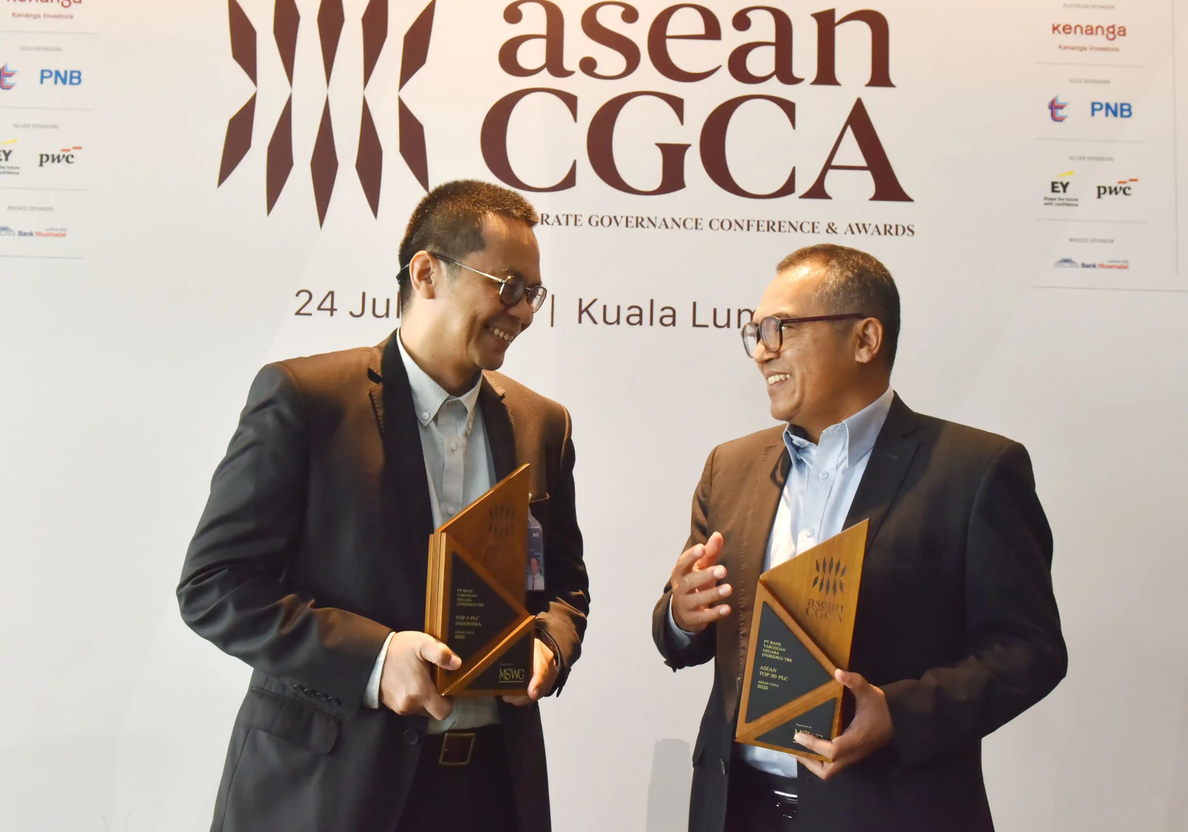 BTN Sabet Dua Penghargaan di ASEAN Corporate Governance Awards 2025